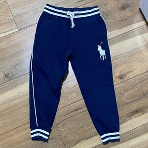 Polo Ralph Lauren Kids Navy Blue Joggers Size 5